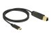 DELOCK USB 3.1 Gen 2 10 Gbps Kabel Type-C zu Typ-B 1 m