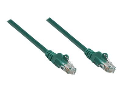 INTELLINET Netzwerkkabel Cat6 S/FTP grün 0,25m Cat6-zertifiziert LS0H RJ45-Stecker/RJ45-Stecker