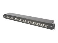 DIGITUS CAT 6A Klasse EA Patch Panelgeschirmt1HE 24-Port...