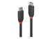 LINDY 1m USB 3.1 Typ C Kabel 3A Black Line