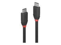 LINDY 1,5m USB 3.1 Typ C Kabel 3A Black Line