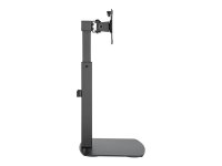 NEOMOUNTS D865BLACK DeskStand Tischständer 25,4-81,28cm 10-32Zoll 7kg Gasfeder Höhenverstellbar 35-47cm Volle Bewegung Ne