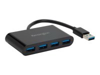 KENSINGTON UH4000 USB 3.0 4 Port Hub – schwarz