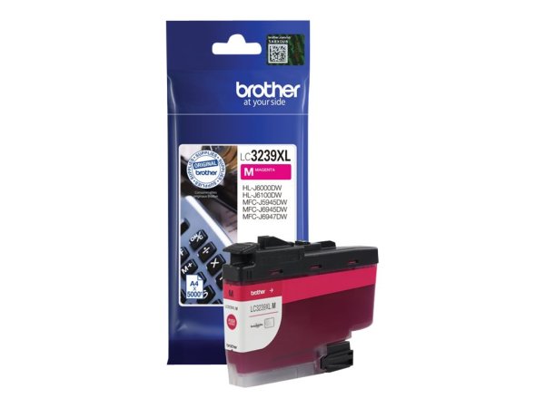 BROTHER LC-3239XLM Tintenpatrone Magenta 5000 Seiten