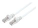 INTELLINET Kabel Cat6A St. Cat7-Rohkabel weiss komplett Kupfer LS0H 0,25 m Netzwerkkabel Patchkabel