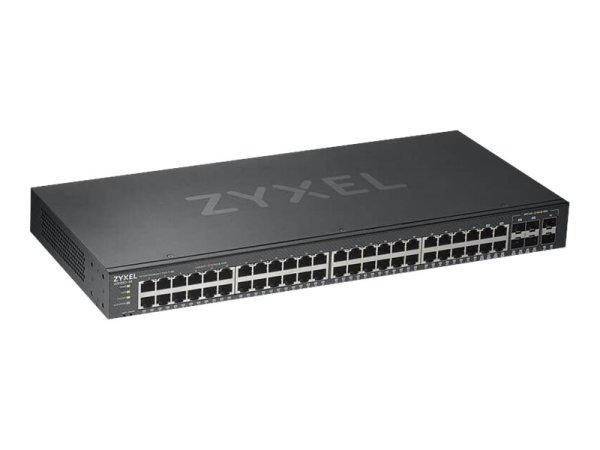 ZYXEL GS1920-48v2 48 Port Smart Managed Switch 48x Gigabit Copper and 4x Gigabit dual pers