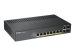 ZYXEL GS1920-8HPv2 10 Port Smart Managed Switch 8x Gigabit Copper and 2x Gigabit dual pers