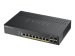 ZYXEL GS1920-8HPv2 10 Port Smart Managed Switch 8x Gigabit Copper and 2x Gigabit dual pers