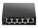 D-LINK DGS-1005P 5?Port Desktop Gigabit PoE+ Switch 5x Gigabit-Ethernet-Port (4x PoE+-Port) PoE+ 60W PoE-Kapazität