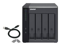 QNAP TR-004 4-bay 8,89cm 3,5Zoll SATA HDD USB 3.0 type-C hardware RAID external enclosure