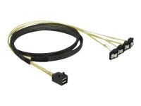 DELOCK Kabel Mini SAS HD SFF-8643 > 4 x SATA 7 Pin...