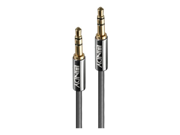 LINDY 5m 3,5mm Audiokabel Cromo Line