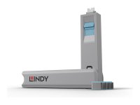 LINDY USB Typ C Port Schloss blau