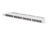 DIGITUS CAT 6A Klasse EA Patch Panel geschirmt 0.5HE...