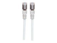 INTELLINET Cat6aPro Kabel Cat7 Rohkabel 7,5m weiss RJ45 reines Kupfer LS0H halogenfrei AWG 26 vergoldete Kontakte 10 Gigabit