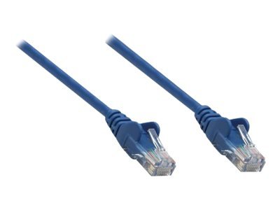 INTELLINET Netzwerkkabel Cat6 S/FTP blau 0,25m Cat6-zertifiziert LS0H RJ45-Stecker/RJ45-Stecker