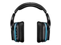 LOGITECH Gaming Headset G935 Headset 7.1 channel full size 2.4 GHz wireless 3.5 mm jack black blue