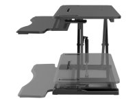 NEOMOUNTS NS-WS300BLACK Workstation - sit-stand workplace height adjustment: 11-51