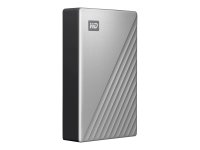 WD My Passport Ultra Mac 4TB Silver USB-C/USB3.0 HDD 6,4cm 2,5Zoll Metal finish RTL portable extern