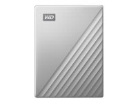 WD My Passport Ultra 1TB Silver USB-C/USB3.0 HDD 6,4cm 2,5Zoll Metal finish RTL portable extern