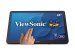 VIEWSONIC TD2430 60cm 24Zoll FHD 1920x1080 VA 10-Punkt Multitouch 200 nits VGA HDMI DisplayPort 2xUSB speakers bookstand style