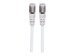 INTELLINET Netzwerkkabel Cat6 S/FTP CU LS0H 0,5m Weiss RJ-45 Stecker / RJ-45 Stecker Vergoldete Kontakte