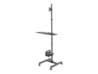 NEOMOUNTS FPMA-MOBILE1700 Workplace Floor Stand monitor...