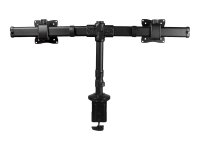 STARTECH.COM Deskmount Dual-Monitor Arm - For up to 27inch Monitors - Low-Profile Design - Desk-Clamp or Grommet-Hole Monitor Mount