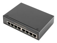 DIGITUS Industrieller 8-Port Gigabit Switch 8 x...