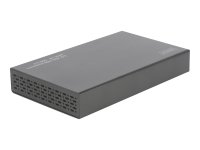 DIGITUS USB 3.0-SATA 3 SDD/HDD Enclosure 8,89cm 3,5Zoll & 6,35cm 2,5Zoll SSD/HDD Aluminum hosuing w. PSU