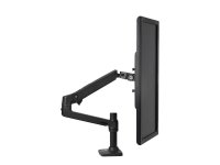 ERGOTRON LX LCD Arm für Tischmontage matt schwarz bis 81,28cm 32Zoll max. 11kg VESA 75x75mm 100x100mm neigen schwenken drehen