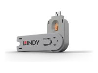 LINDY Schlüssel für USB Port Schloss orange