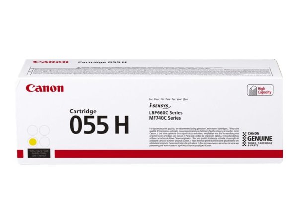 CANON Cartridge 055 H Y