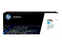 HP 658A Cyan LaserJet Toner Cartridge