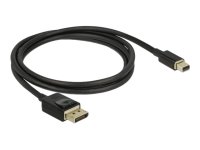 DELOCK Mini DisplayPort zu DisplayPort Kabel 8K 60Hz 1m...