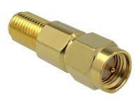 DELOCK Adapter SMA Stecker zu RP-SMA Buchse 3GHz