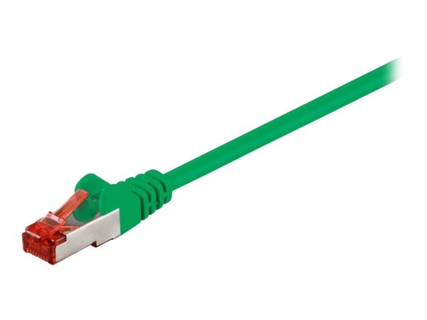 EFB RJ45 Patchkabel S/FTP Cat.6 LSZH 1m GRAU reines Kupfer Laengenaufdruck auf Knickschutztuelle patentiert