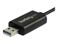 STARTECH.COM 6 ft 1.8m Cisco USB Console Cable - USB to RJ45 Rollover Cable - 460Kbps - Windows Mac and Linux Compatible - M/M