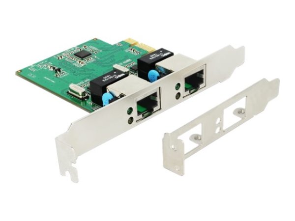 DELOCK PCI Express Karte > 2 x Gigabit LAN