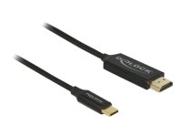 DELOCK USB Kabel Type-C zu HDMI DP Alt Mode 4K 60Hz 2m...