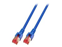 EFB RJ45 Patchkabel S/FTP Cat.6 LSZH 50m BLAU reines...