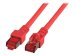 EFB RJ45 Patchkabel S/FTP Cat.6 LSZH 50m ROT reines Kupfer Laengenaufdruck auf Knickschutztuelle patentiert