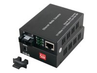 EFB Medienkonverter Fast Ethernet RJ45 auf Singlemode SC...