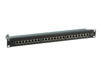 EFB Patchpanel STP 24xRJ45 Cat6 Class E 48.26cm 1HE...