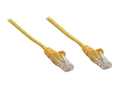 INTELLINET Netzwerkkabel Cat5e SF/UTP CCA Cat5e kompatibel 1,5m Gelb RJ-45 Stecker / RJ-45 Stecker