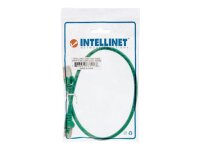 INTELLINET Netzwerkkabel Cat5e SF/UTP 2m gruen CCA Cat5e kompatibel RJ-45 Stecker / RJ-45 Stecker