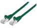 INTELLINET Netzwerkkabel Cat5e SF/UTP 2m gruen CCA Cat5e kompatibel RJ-45 Stecker / RJ-45 Stecker