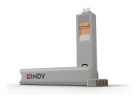 LINDY USB Typ C Port Schloss orange