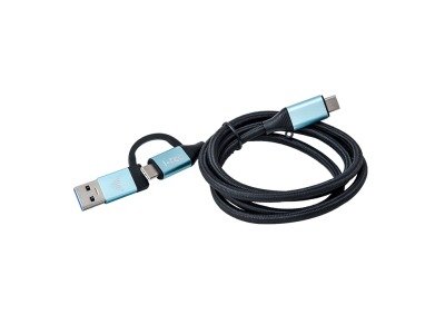 I-TEC USB-C auf USB-C Kabel mit integriertem USB 3.0 Adapter 100cm