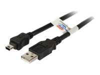 EFB USB2.0 Anschlusskabel TypA Stecker auf Mini B Stecker...